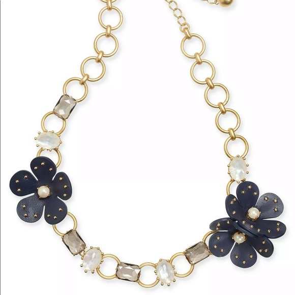 kate spade Jewelry - Kate Spade New York Blooming Bling in Navy, NWT